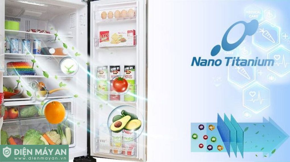 Tủ Lạnh Multi Door Hitachi Inverter 540 Lít R-FW690PGV7 GBK